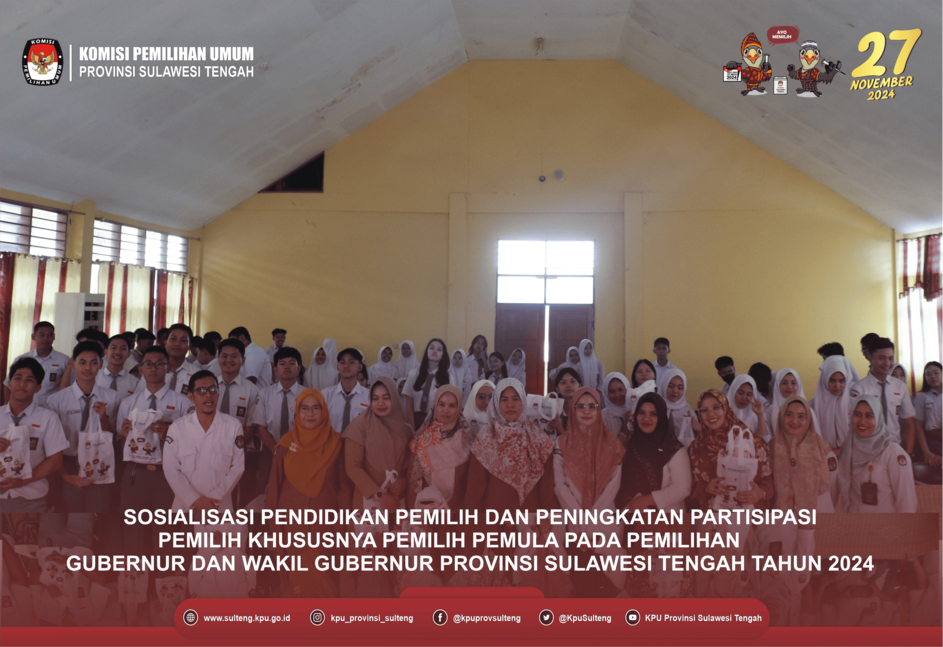Goes To School SMA Negeri 1 Palu